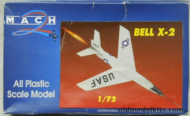 Mach 2 1/72 Bell X-2, MC0040 plastic model kit